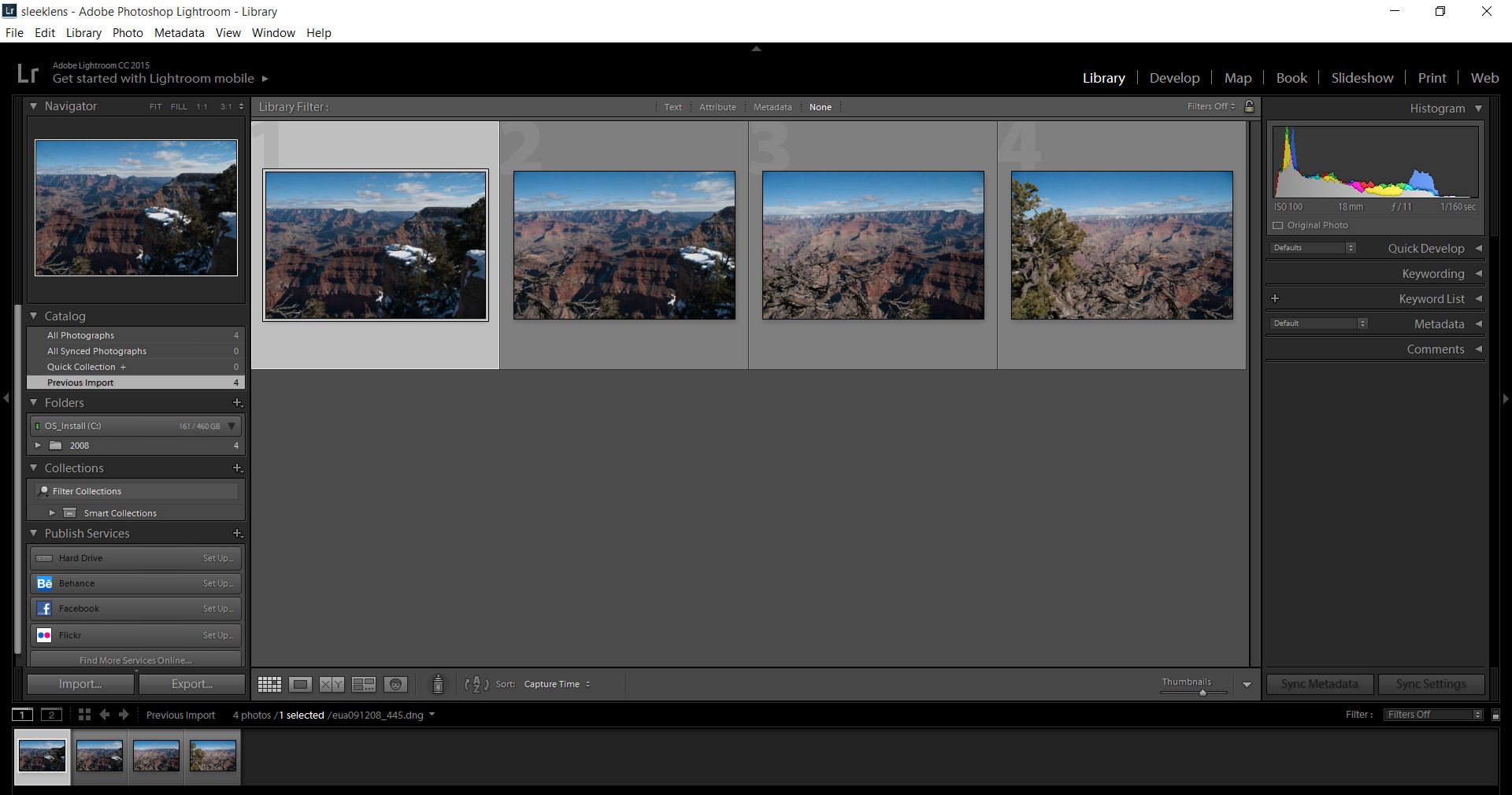 i made a lightroom mobile web album but it didnt show up in lightroom for mac